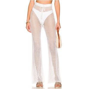 Superdown Elektra crochet pant